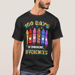 Camiseta Conscientização do Autismo Abrace Diferenças 100 D