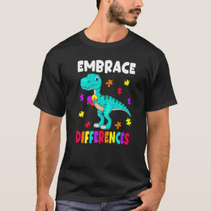 Camiseta Conscientização do Autismo Abrace Diferenças Autis
