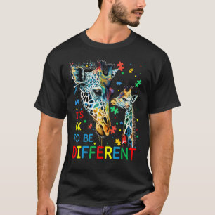Camiseta Conscientização do Autismo Aceitação Mulheres Cria