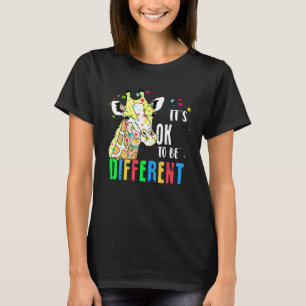 Camiseta Conscientização do Autismo Aceitação Mulheres Cria