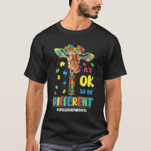 Camiseta Conscientização do Autismo Aceitação Mulheres Cria