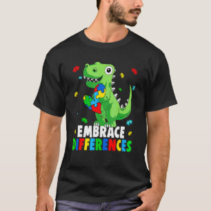 Camiseta Conscientização do Autismo Apoio Abrace Diferenças