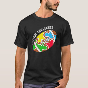 Camiseta Conscientização do Autismo Apoio ao Autismo Homens