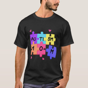 Camiseta Conscientização do Autismo Apoio ao Autismo Mãe Mu