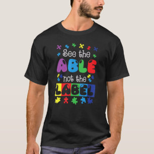 Camiseta Conscientização do Autismo Apoio Crianças com Auti