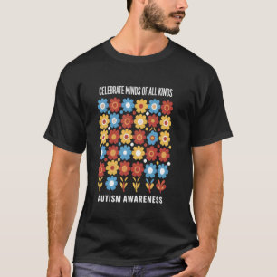Camiseta Conscientização do Autismo Celebre a Neurodiversid