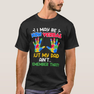 Camiseta Conscientização do autismo criança autista Não ver