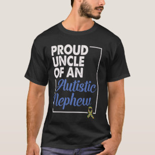 Camiseta Conscientização do Autismo Crianças - Tio Orgulhos
