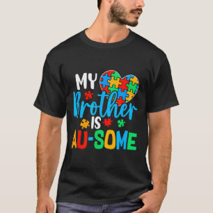Camiseta Conscientização do Autismo Equipe de Apoio Meninos