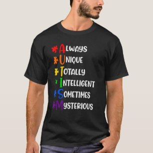 Camiseta Conscientização do Autismo Gentileza Sempre Única