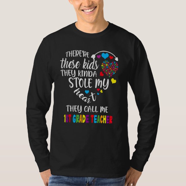 Camiseta Conscientização do Autismo Há Crianças Que Me Cham (Frente)