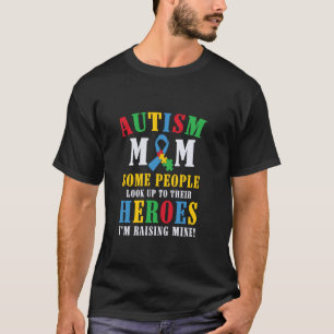 Camiseta Conscientização do Autismo Mãe Estou Criando Meu H