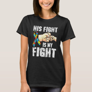 Camiseta Conscientização do Autismo Mãe Pai de Autismo A L