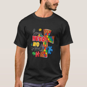 Camiseta Conscientização do Autismo Mãe Pai Filho Crianças