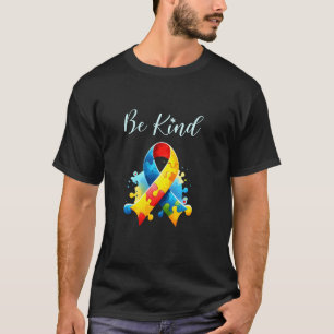 Camiseta Conscientização do Autismo Mãe Pai Fita Conscienti