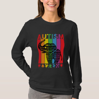 Camiseta Conscientização do Autismo Mãe Pai Pais Crianças A