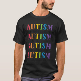 Camiseta Conscientização do Autismo Mãe Pai Pais Crianças A
