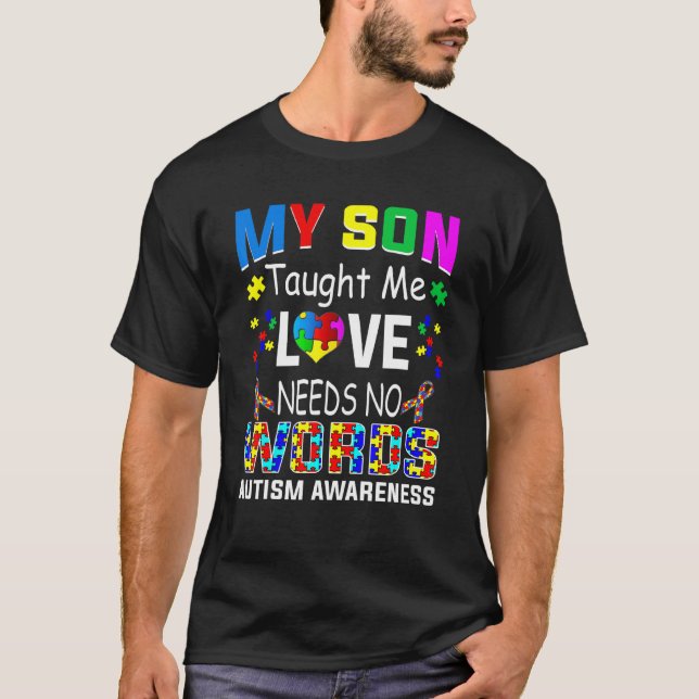 Camiseta Conscientização do Autismo Mulheres Asperger Meu F (Frente)