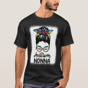 Camiseta Conscientização do Autismo Nonna Coque Desgrenhado