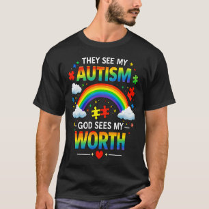 Camiseta Conscientização do Autismo Para Aceitação do Autis