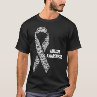 Camiseta Conscientização do Autismo Respeito Acesso Cuidado