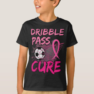 Camiseta Conscientização do Câncer de Mama Futebol Rosa Par