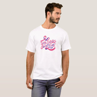 Camiseta Conscientização do Câncer de Mama Pink Hope Inspir