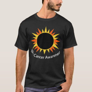 Camiseta Conscientização do Câncer de Pele Melanoma Sobrevi