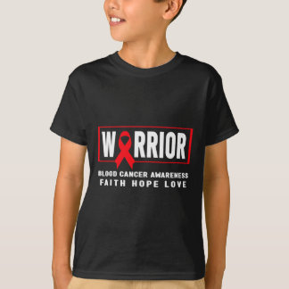 Camiseta Conscientização do Câncer de Sangue - Guerreiro do