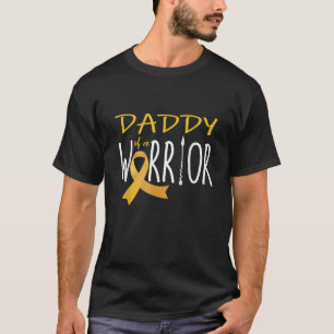 Camiseta Conscientização do Câncer Infantil Papai de um Gue