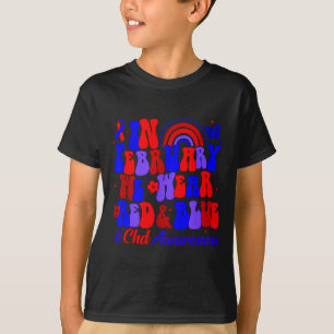 Camiseta Conscientização do Coração Conscientização Chd Arc