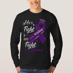 Camiseta Conscientização do Lúpus A Luta Dela É Nossa Luta