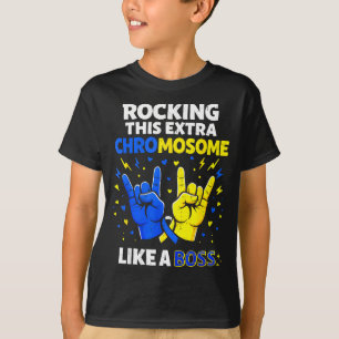 Camiseta Conscientização do síndrome de down trissomia 21 t