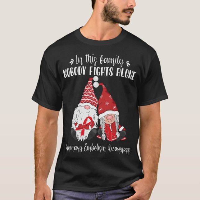 Camiseta Conscientização dos Gnomos de Natal (Frente)