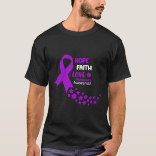 Camiseta Conscientização Esperança Fé Amor Heimers