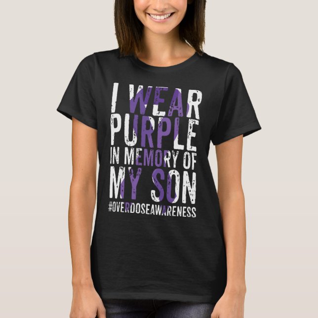 Camiseta Conscientização Internacional sobre Overdose Use L (Frente)