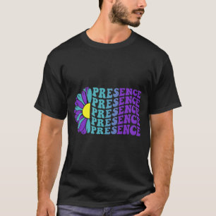 Camiseta Conscientização Prevenção Presença Design Suower
