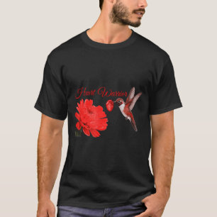 Camiseta Conscientização sobre a Doença Cardíaca Guerreiro 