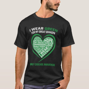 Camiseta Conscientização sobre a Doença Renal do Bisavô Fit