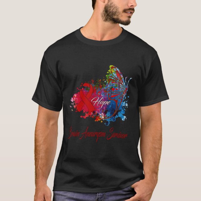 Camiseta Conscientização sobre Aneurisma Cerebral (Frente)