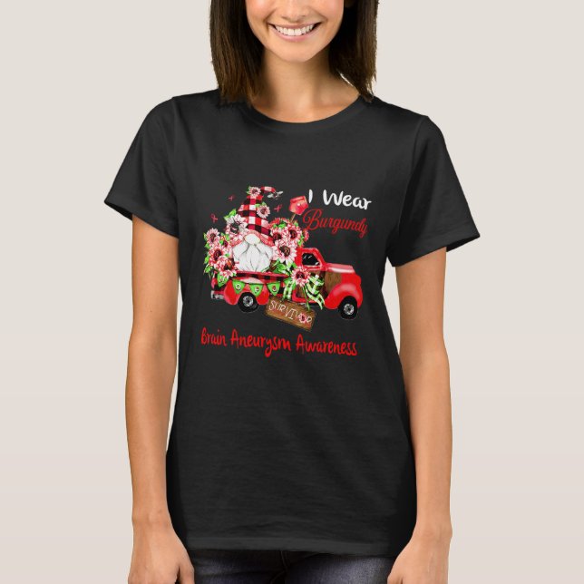 Camiseta Conscientização sobre Aneurisma Cerebral Sobrevive (Frente)