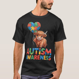 Camiseta Conscientização sobre autismo