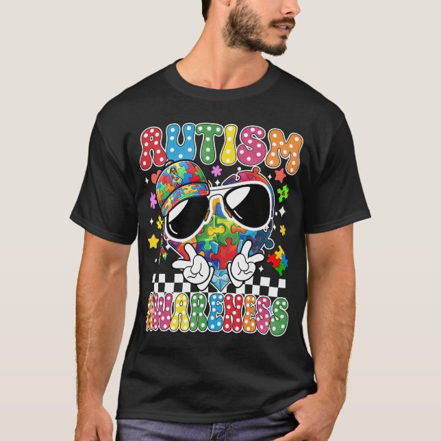 Camiseta conscientização sobre autismo (3 (Frente)