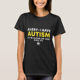 Camiseta Conscientização sobre Autismo em Crianças com Auti