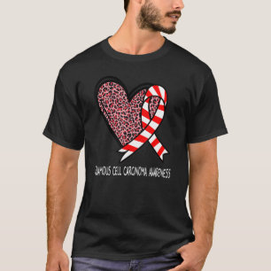 Camiseta Conscientização sobre Carcinoma de Células Escamos