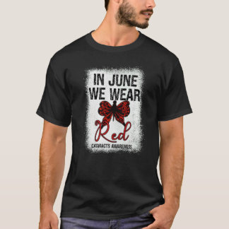 Camiseta Conscientização sobre Catarata Em Junho Usamos Bor