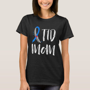 Camiseta Conscientização sobre Diabetes Tipo 1 para Mulhere