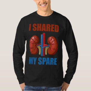 Camiseta Conscientização sobre Doação de Órgãos Eu Dividi M