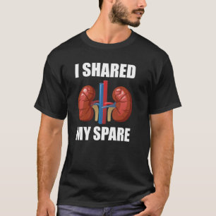 Camiseta Conscientização sobre Doação de Órgãos Eu Dividi M