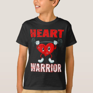 Camiseta Conscientização sobre Doenças Cardíacas Guerreiro